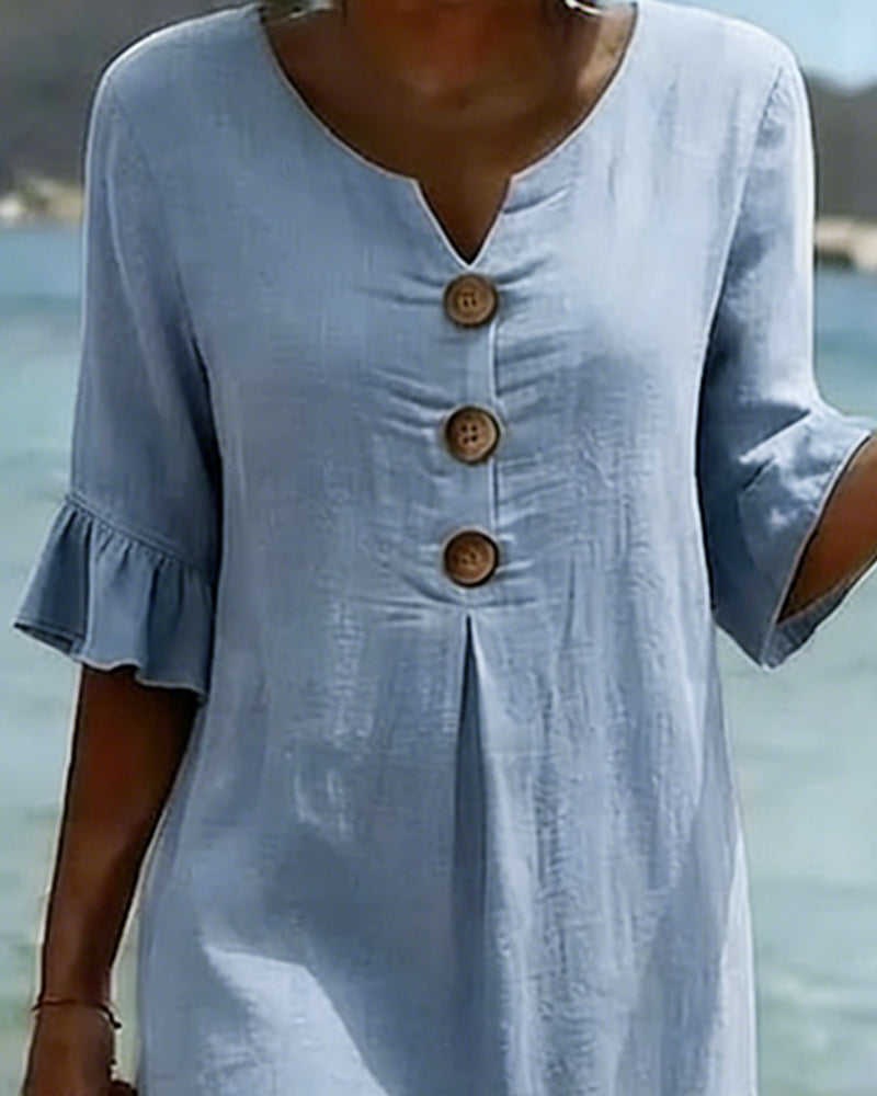 Lucía | Elegante Vestido de Lino