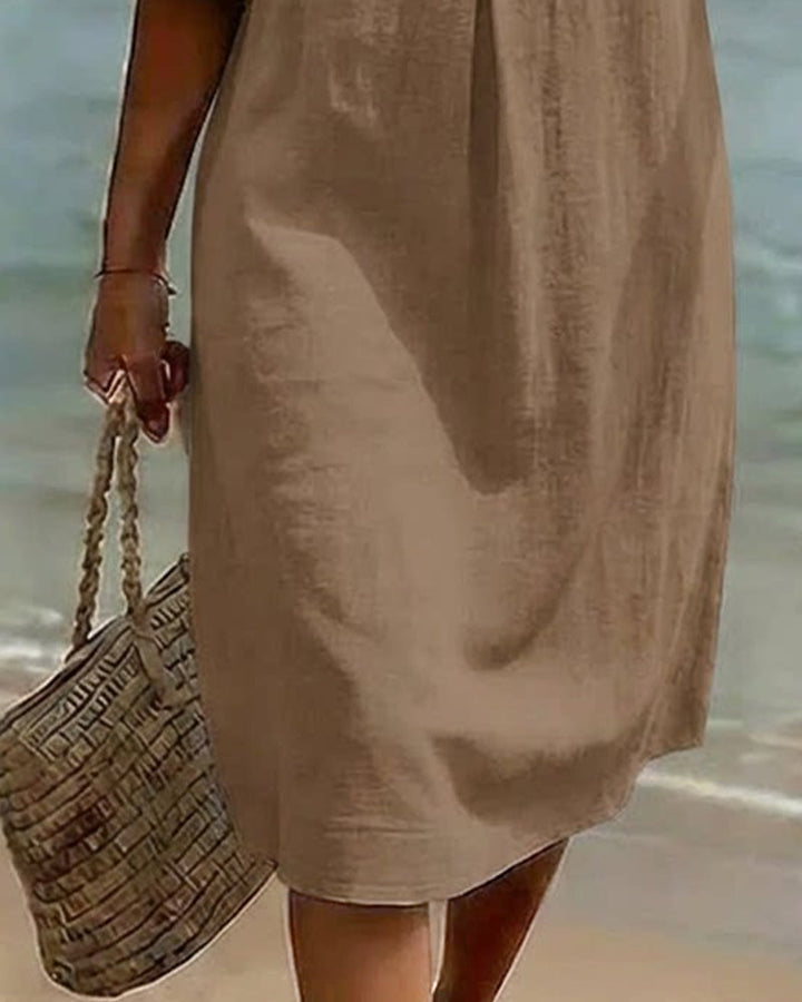 Lucía | Elegante Vestido de Lino