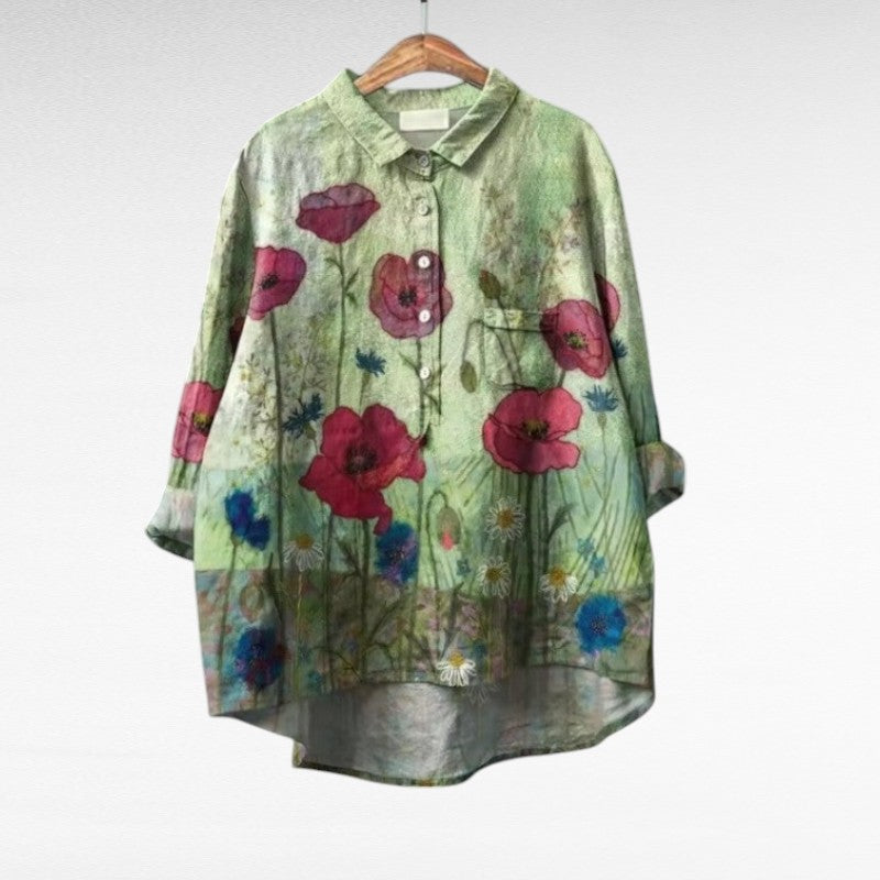 Juliette | Blusa de Verano Elegante en Lino