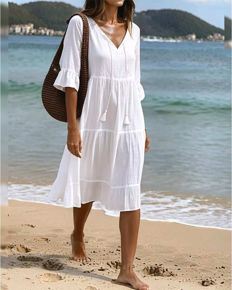 Clara | Vestido Verano Ligero y Fluido