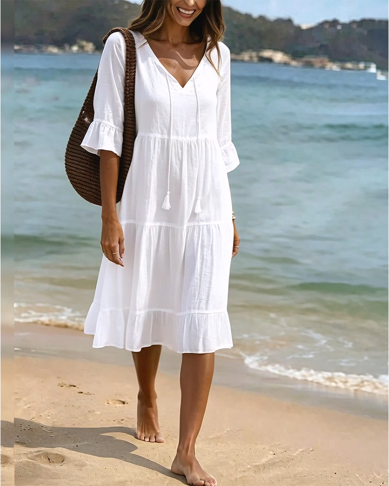 Clara | Vestido Verano Ligero y Fluido