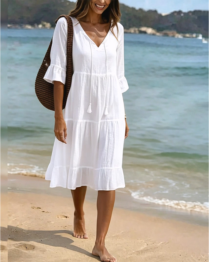 Clara | Vestido Verano Ligero y Fluido