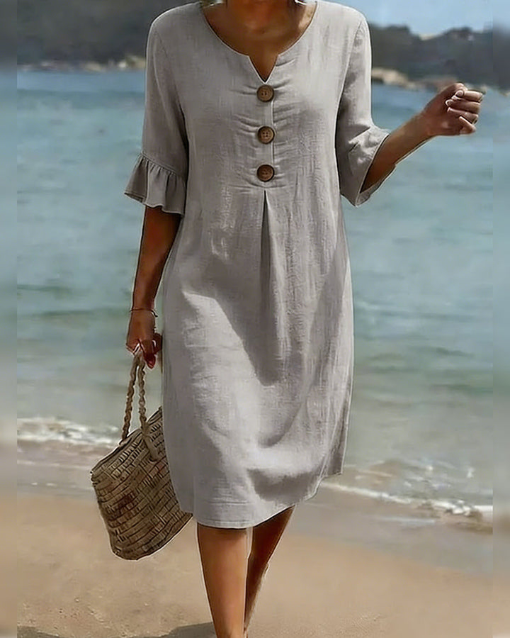 Lucía | Elegante Vestido de Lino