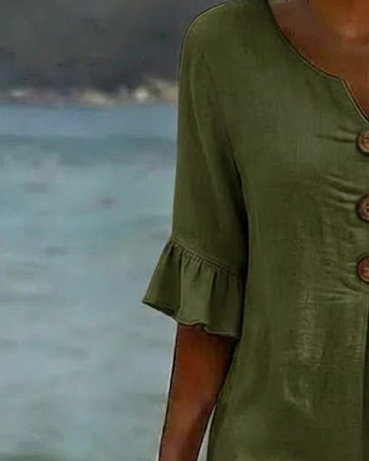 Lucía | Elegante Vestido de Lino