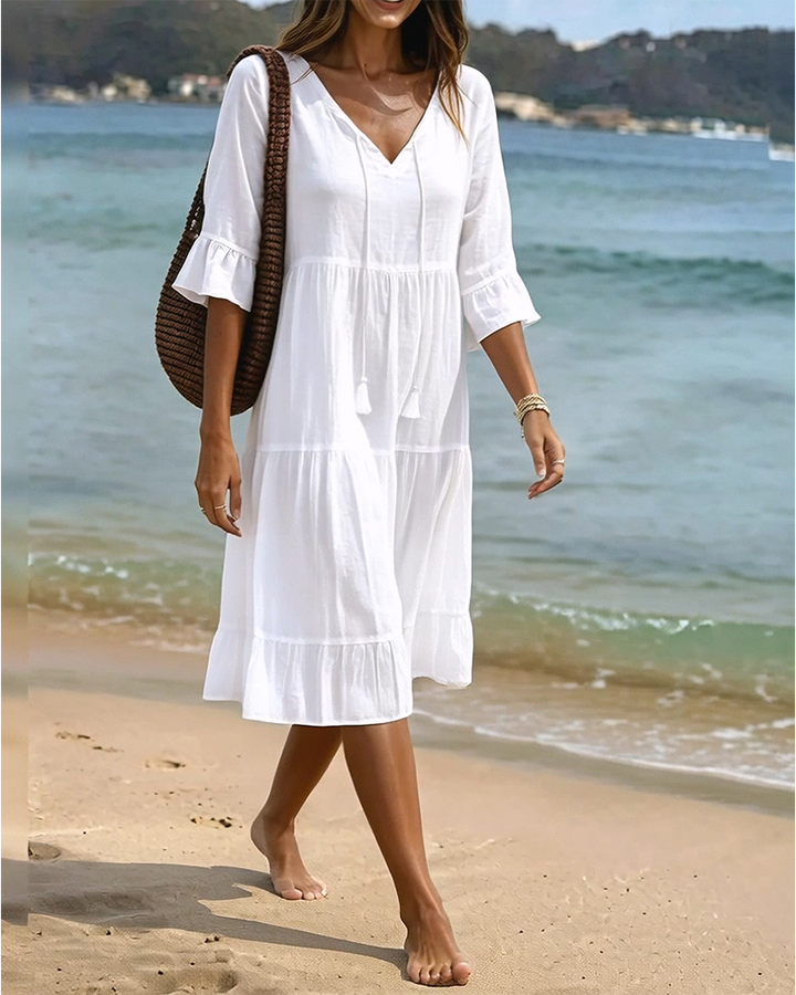 Clara | Vestido Verano Ligero y Fluido