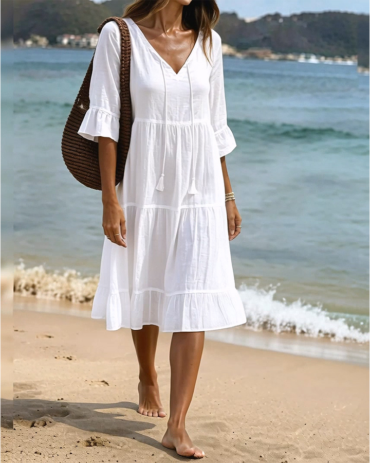 Clara | Vestido Verano Ligero y Fluido