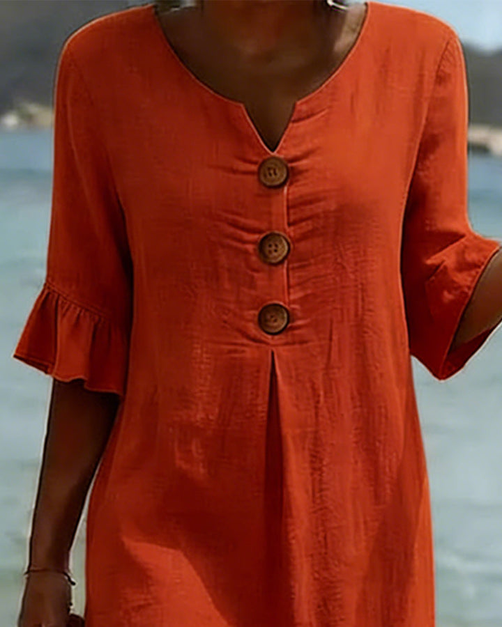 Lucía | Elegante Vestido de Lino
