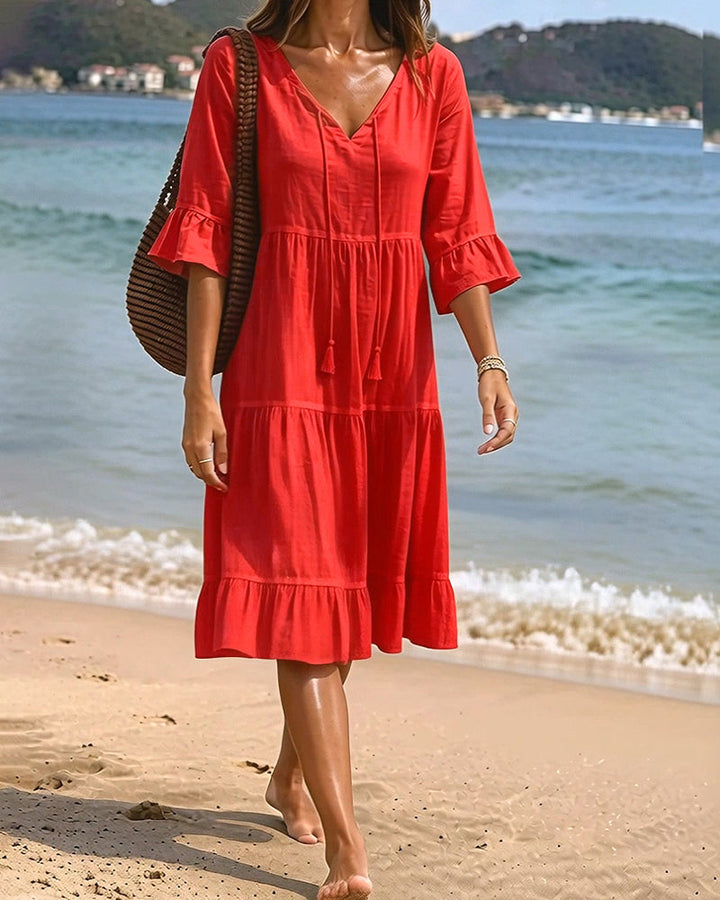 Clara | Vestido Verano Ligero y Fluido