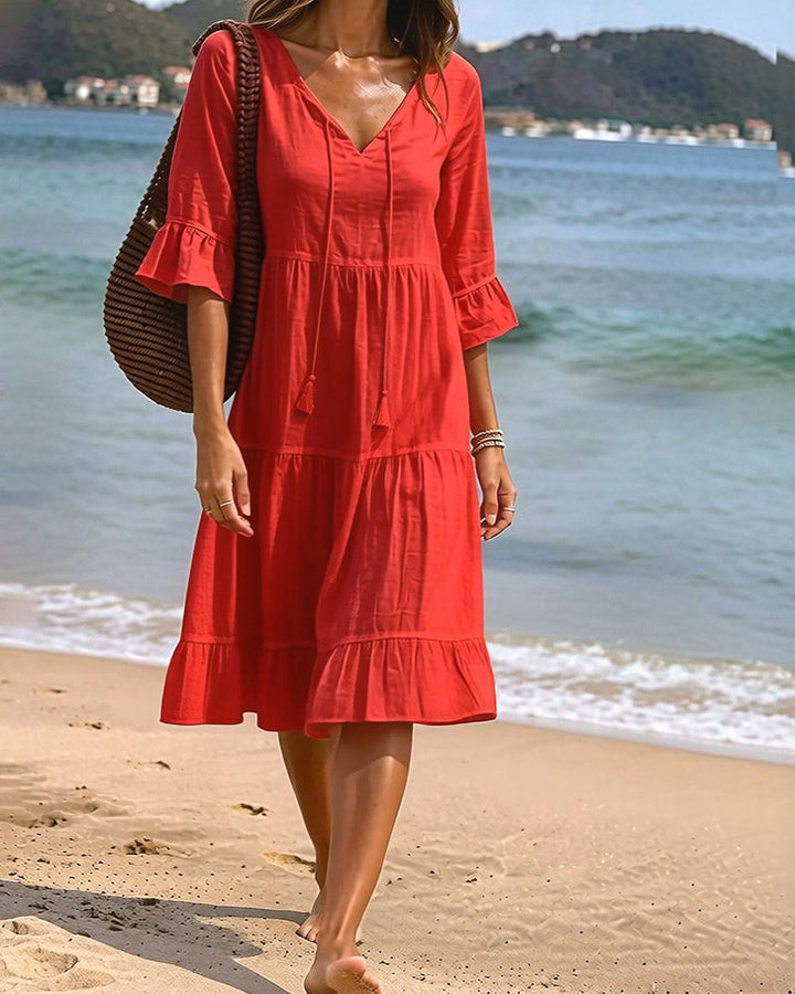 Clara | Vestido Verano Ligero y Fluido