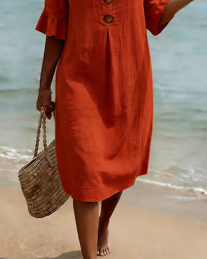 Lucía | Elegante Vestido de Lino