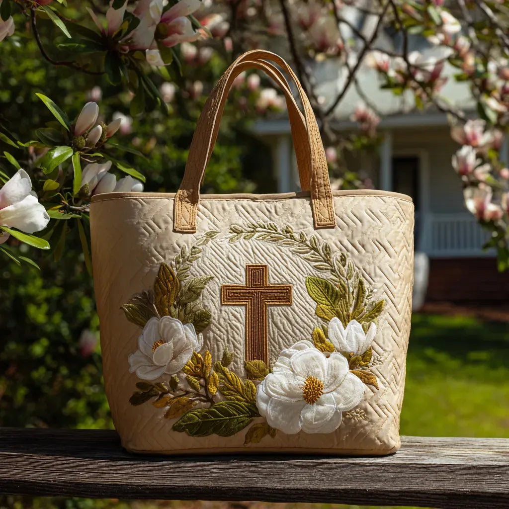 Sainte Croix - Tote Bag with Quilted Design