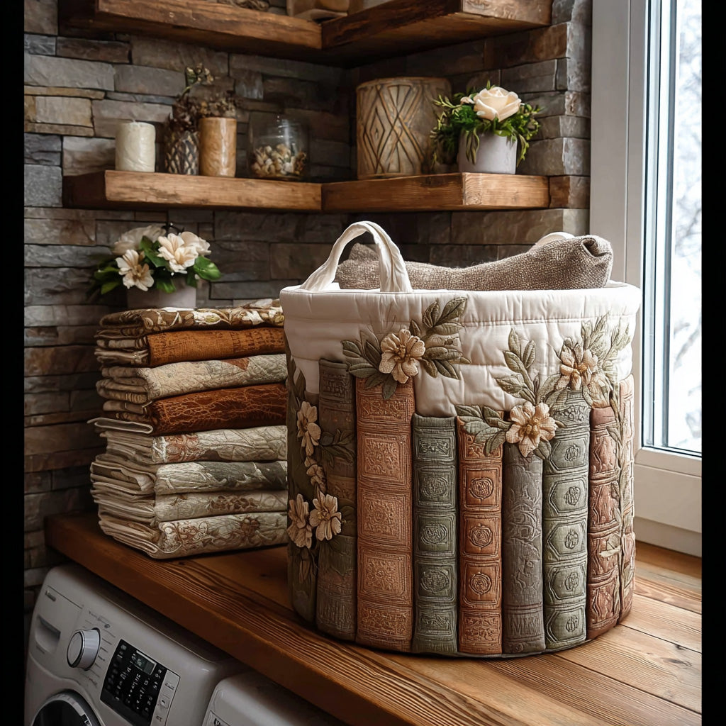 Artesanal Laundry Basket | Literary Garden Collection