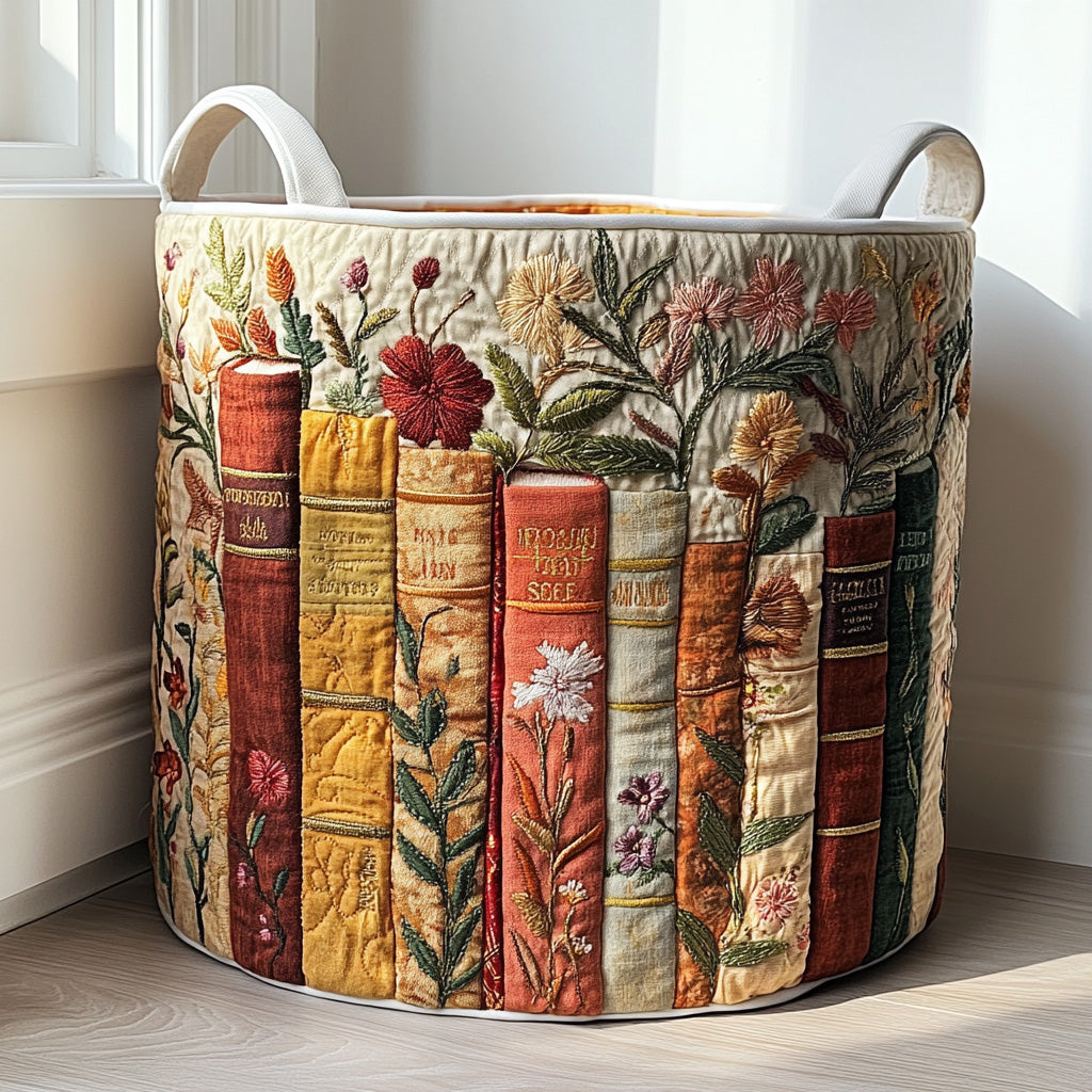 Artesanal Laundry Basket | Literary Garden Collection