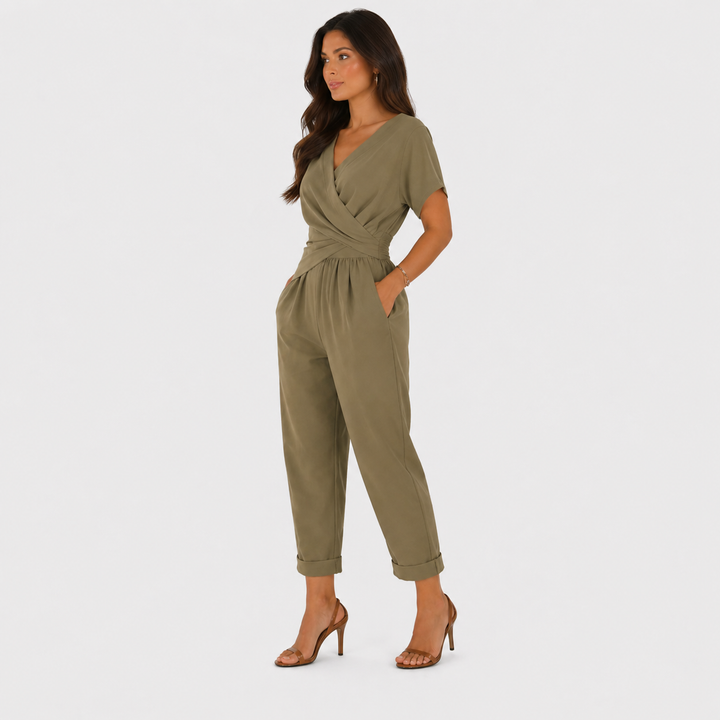 Colleen | Conjunto Mono Chic de Dos Piezas