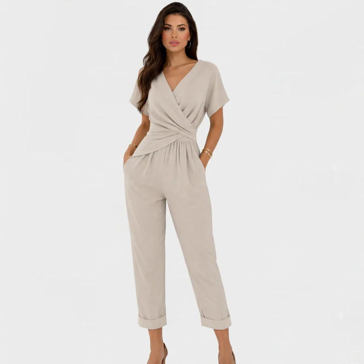 Colleen | Conjunto Mono Chic de Dos Piezas