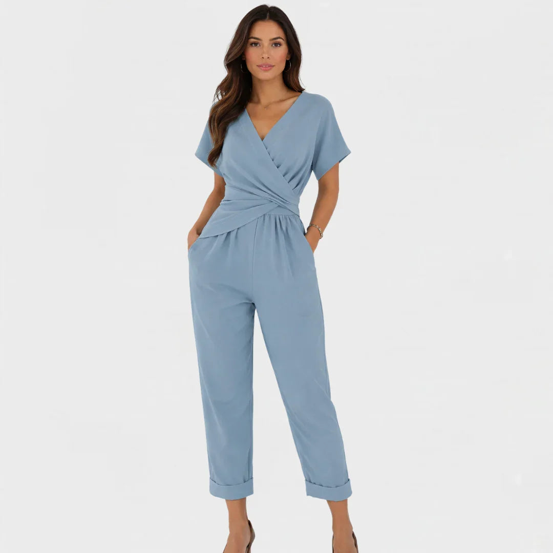 Colleen | Conjunto Mono Chic de Dos Piezas