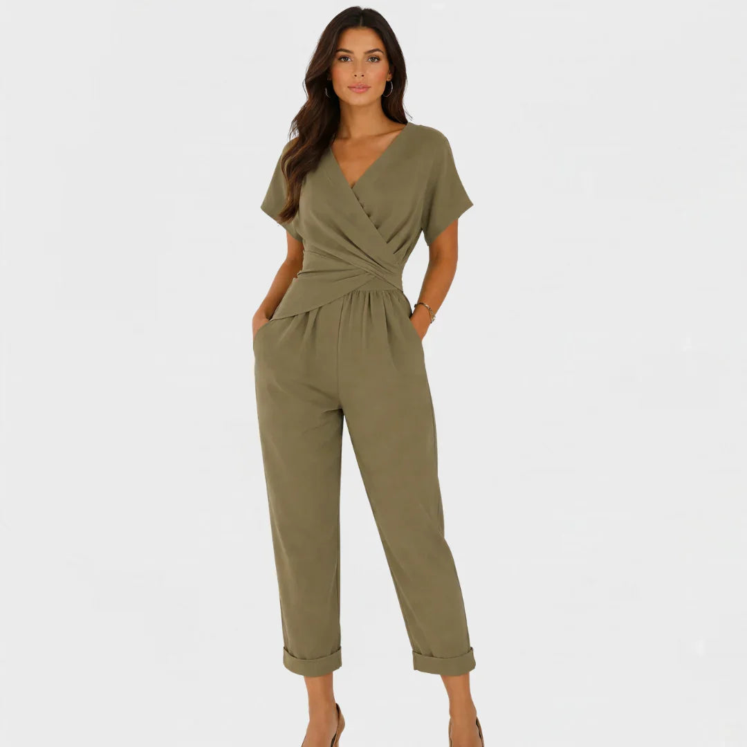 Colleen | Conjunto Mono Chic de Dos Piezas