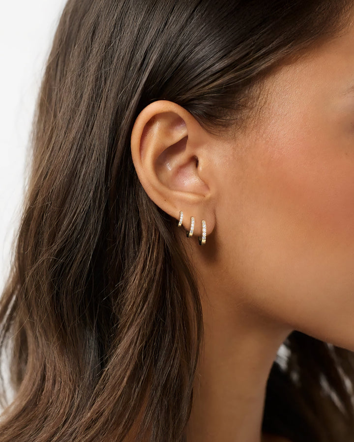 Pendientes de Triple Aro