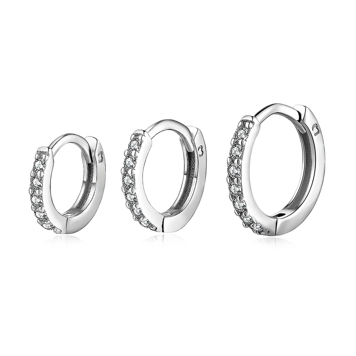 Pendientes de Triple Aro