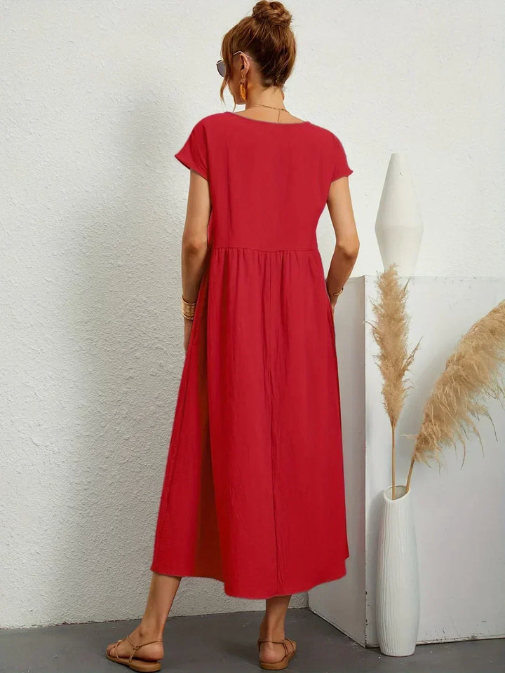 Gabriela | Elegante y Cómodo Vestido Midi