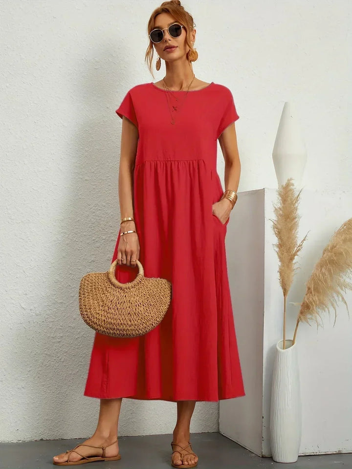 Gabriela | Elegante y Cómodo Vestido Midi