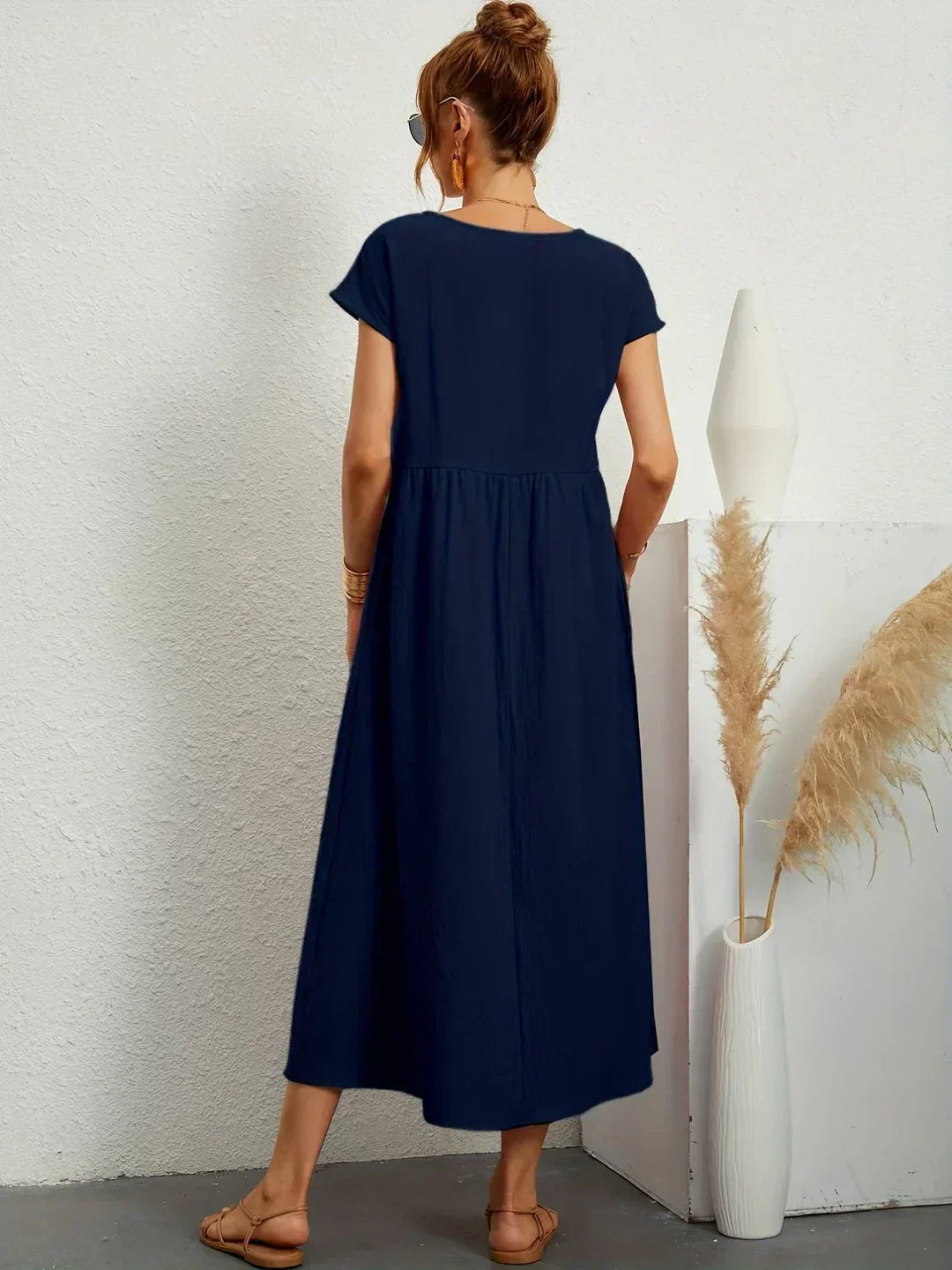 Gabriela | Elegante y Cómodo Vestido Midi