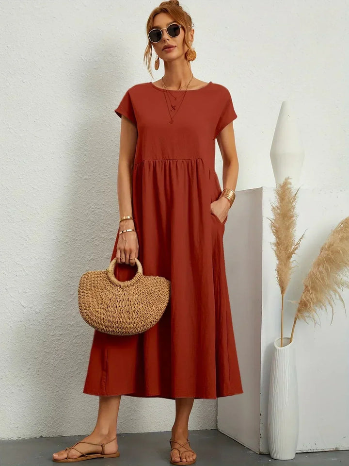 Gabriela | Elegante y Cómodo Vestido Midi