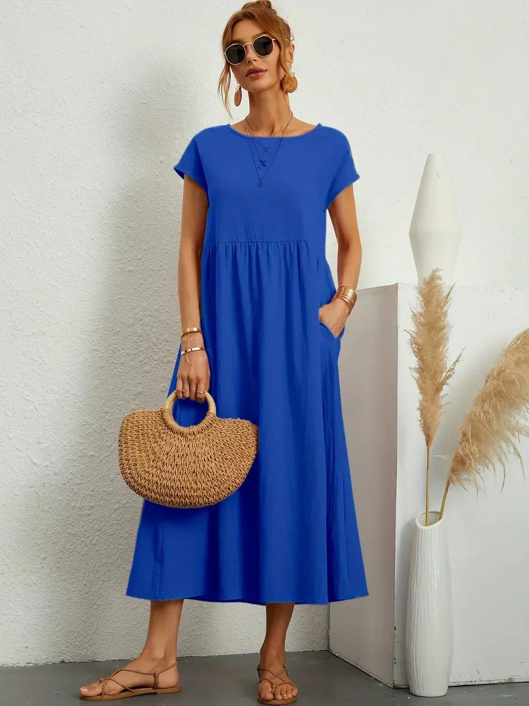 Gabriela | Elegante y Cómodo Vestido Midi