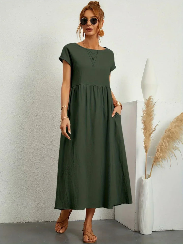 Gabriela | Elegante y Cómodo Vestido Midi