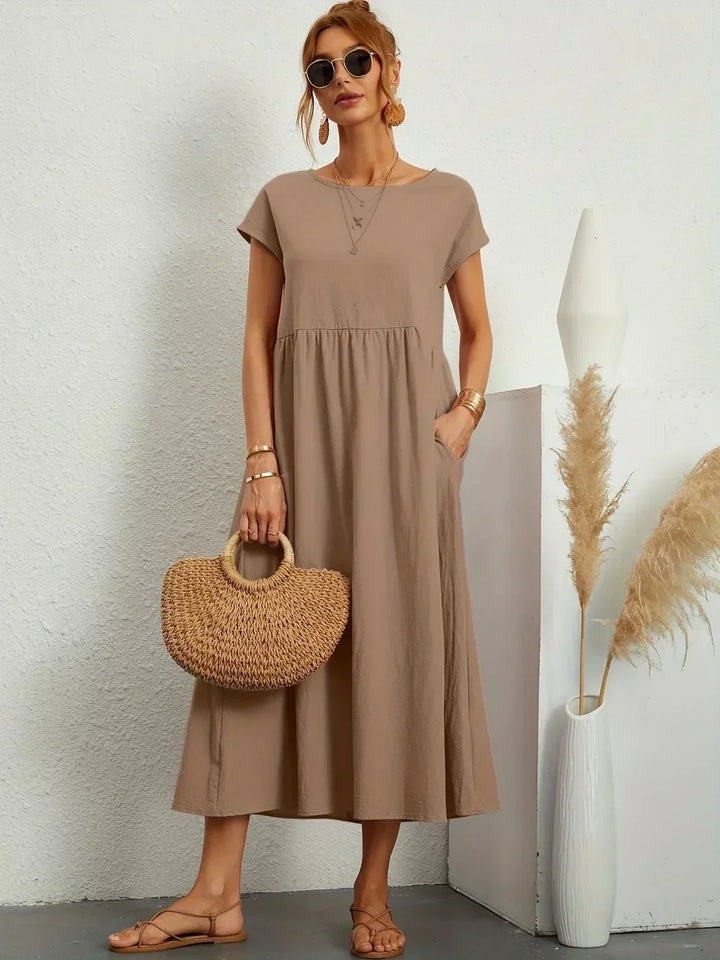 Gabriela | Elegante y Cómodo Vestido Midi