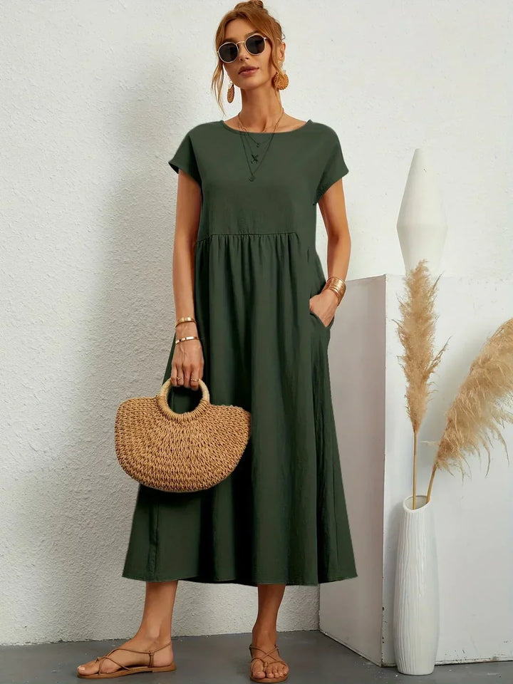 Gabriela | Elegante y Cómodo Vestido Midi