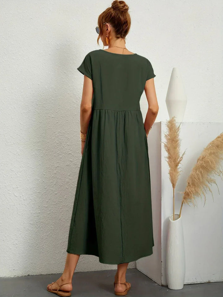 Gabriela | Elegante y Cómodo Vestido Midi