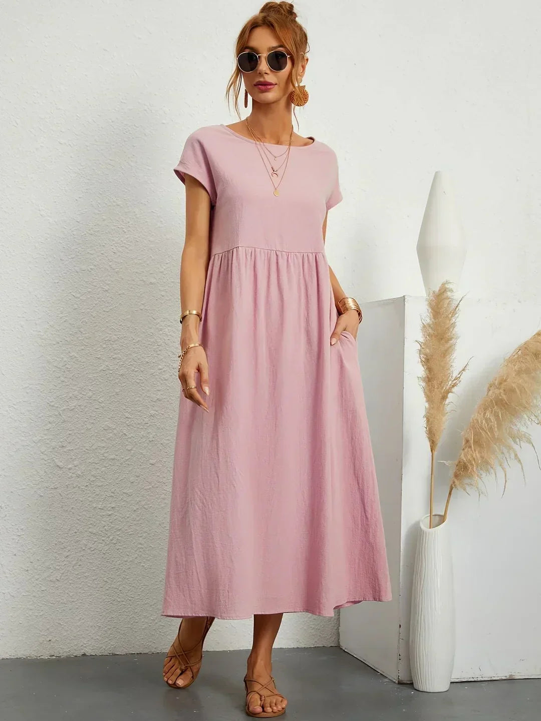 Gabriela | Elegante y Cómodo Vestido Midi