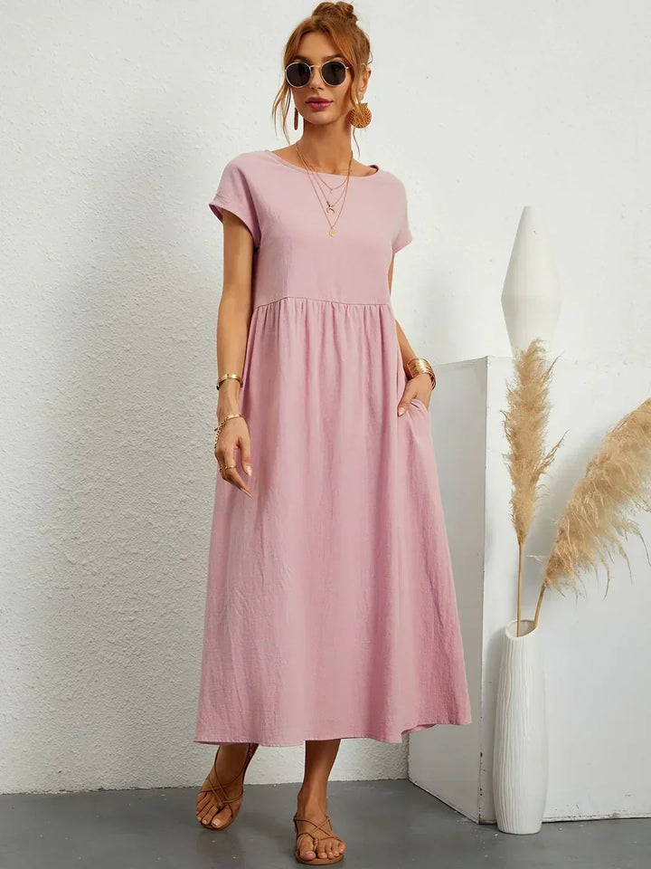Gabriela | Elegante y Cómodo Vestido Midi