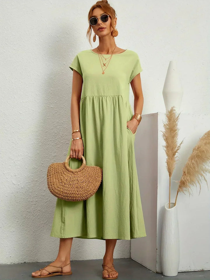 Gabriela | Elegante y Cómodo Vestido Midi