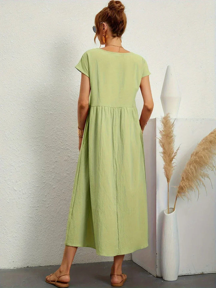 Gabriela | Elegante y Cómodo Vestido Midi
