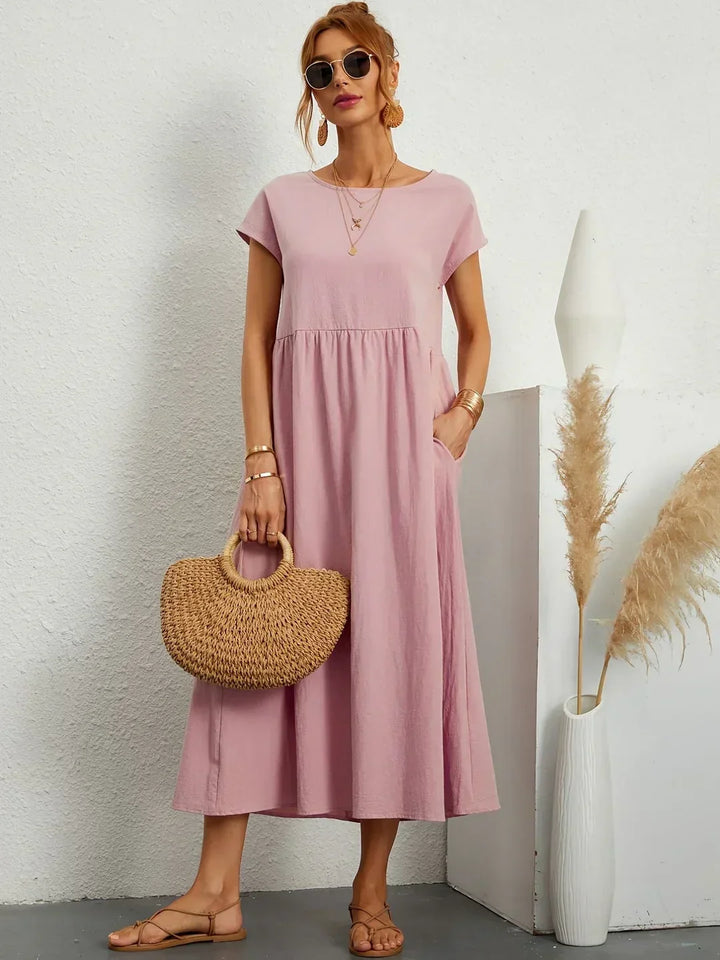 Gabriela | Elegante y Cómodo Vestido Midi