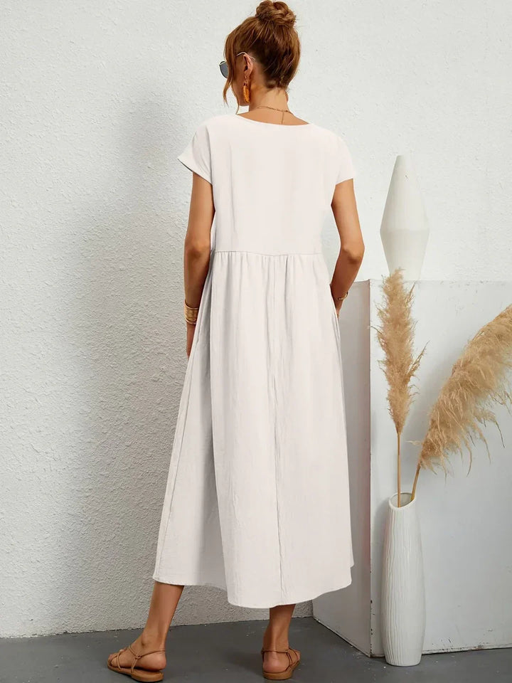 Gabriela | Elegante y Cómodo Vestido Midi