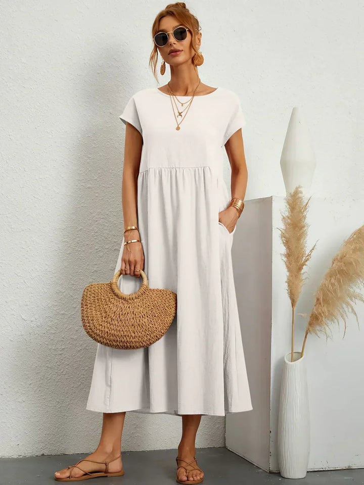 Gabriela | Elegante y Cómodo Vestido Midi