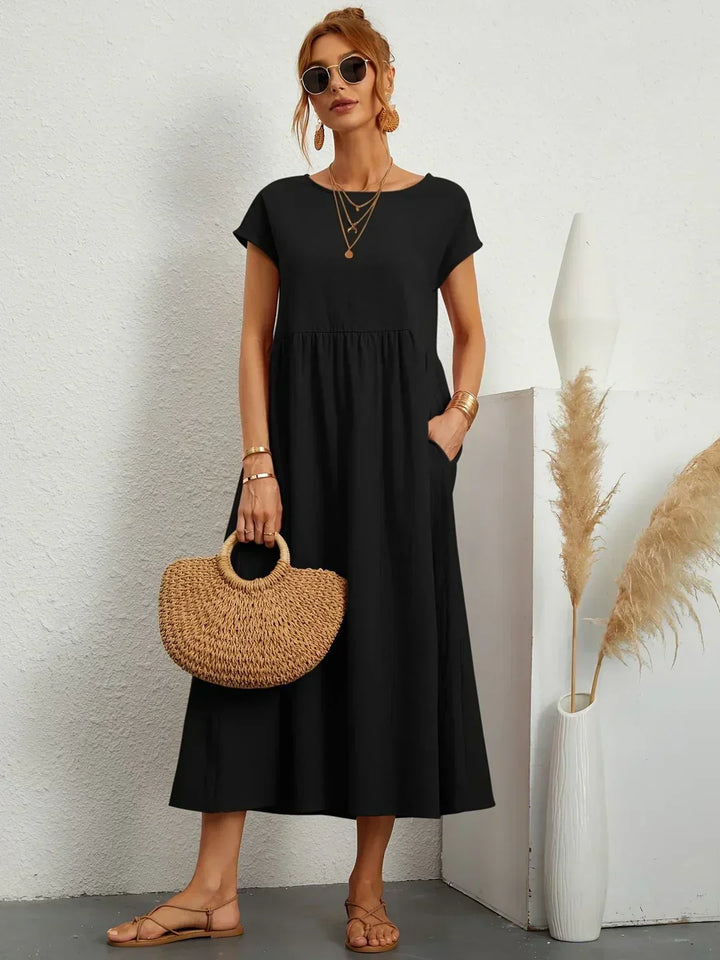 Gabriela | Elegante y Cómodo Vestido Midi