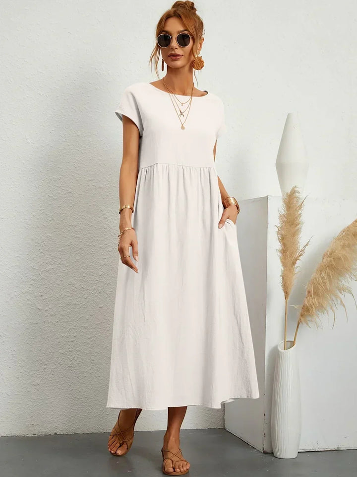 Gabriela | Elegante y Cómodo Vestido Midi