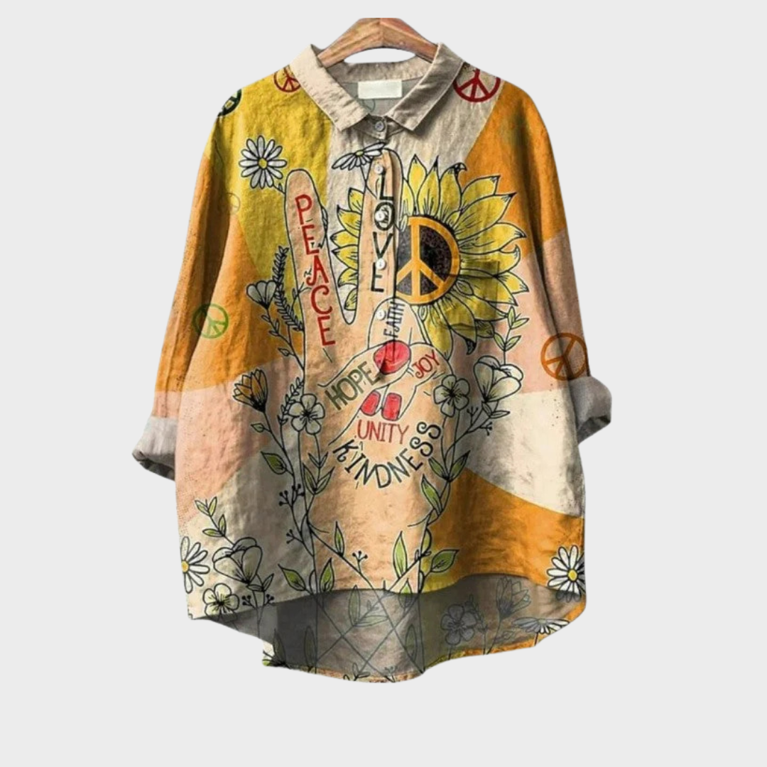 Coline | Camisa de Verano Elegante en Lino