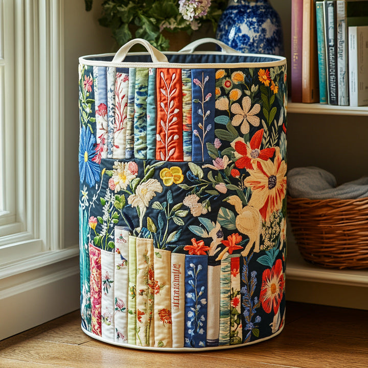 Artesanal Laundry Basket | Literary Garden Collection