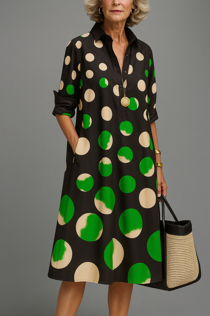 Siena | Elegante vestido midi con un toque de cuidado