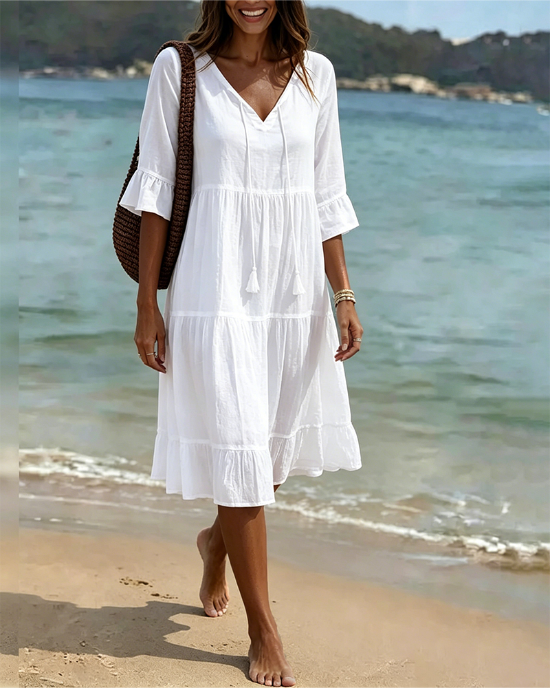 Clara | Vestido Verano Ligero y Fluido