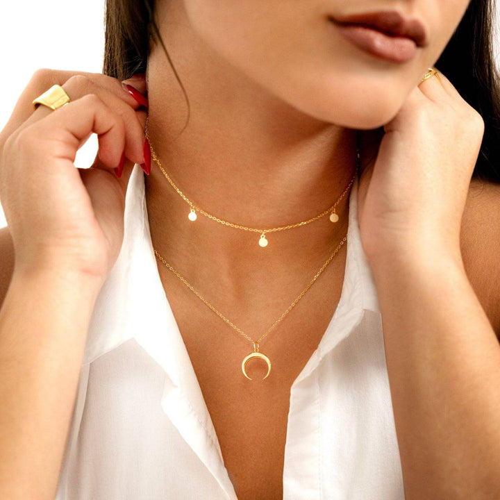 Collar Pequeños Círculos