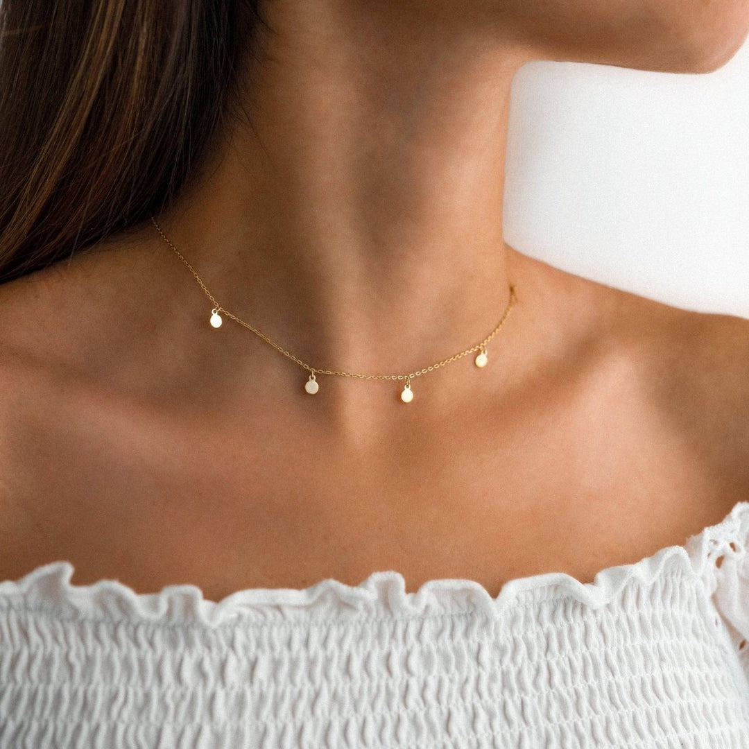 Collar Pequeños Círculos