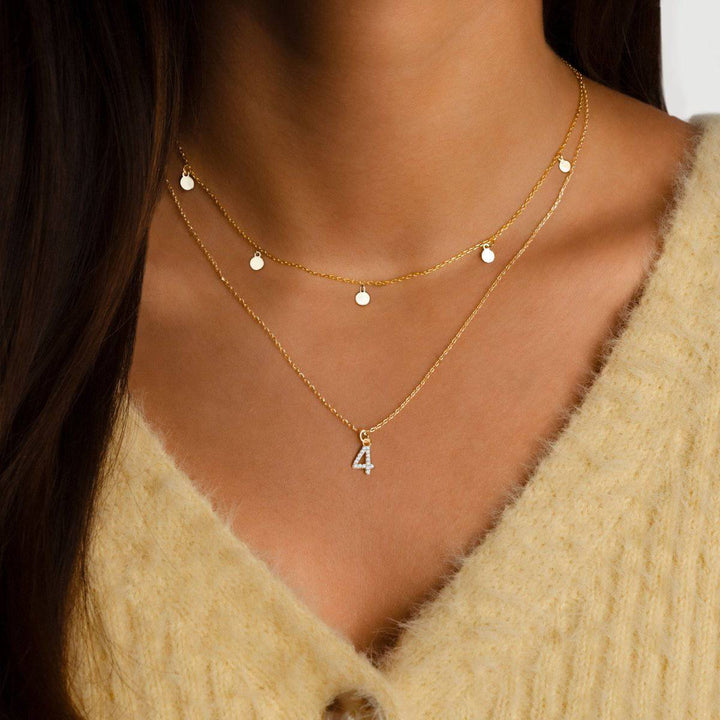 Collar Pequeños Círculos