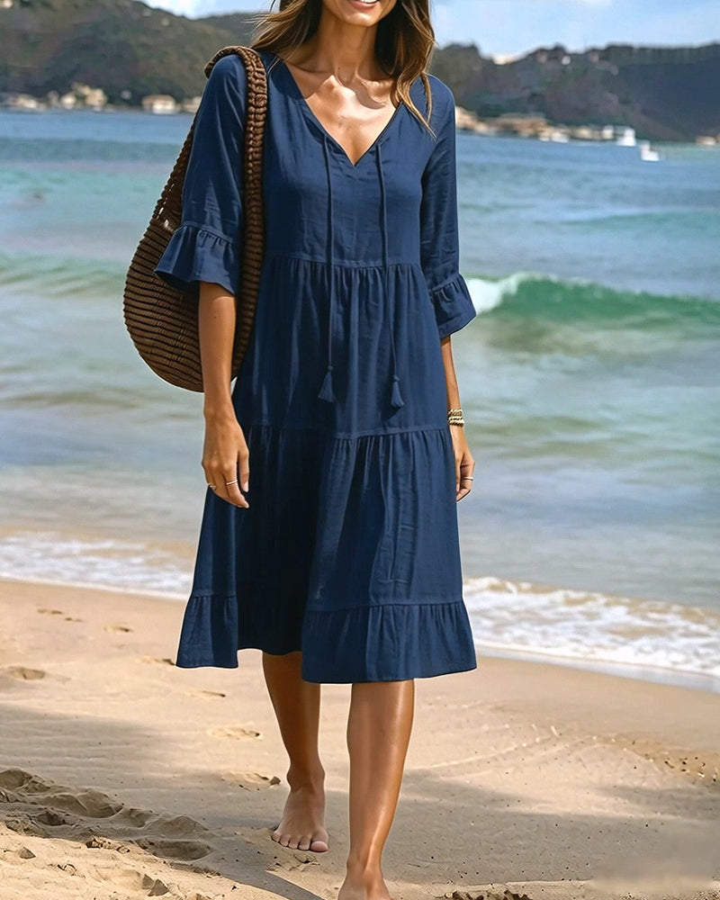 Clara | Vestido Verano Ligero y Fluido
