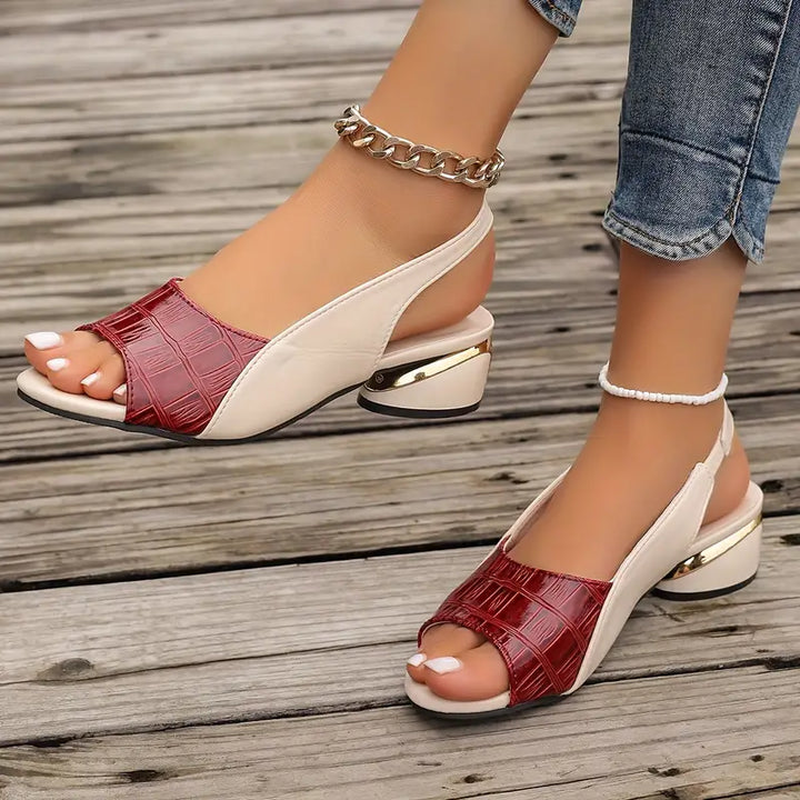 Gloria | Sandalias Elegantes con Soporte y Comodidad